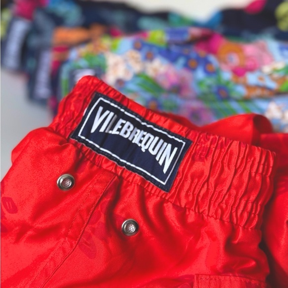 Vilebrequin Men’s Red Swim Shorts - Picture 1 of 5